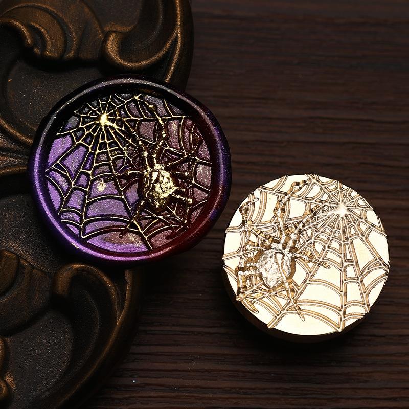 Insect Butterfly Cicada Pattern Wax Seal Stamp Retro Sealing Wax Stamp Replace Head Scorpion Rose Decorate Gift