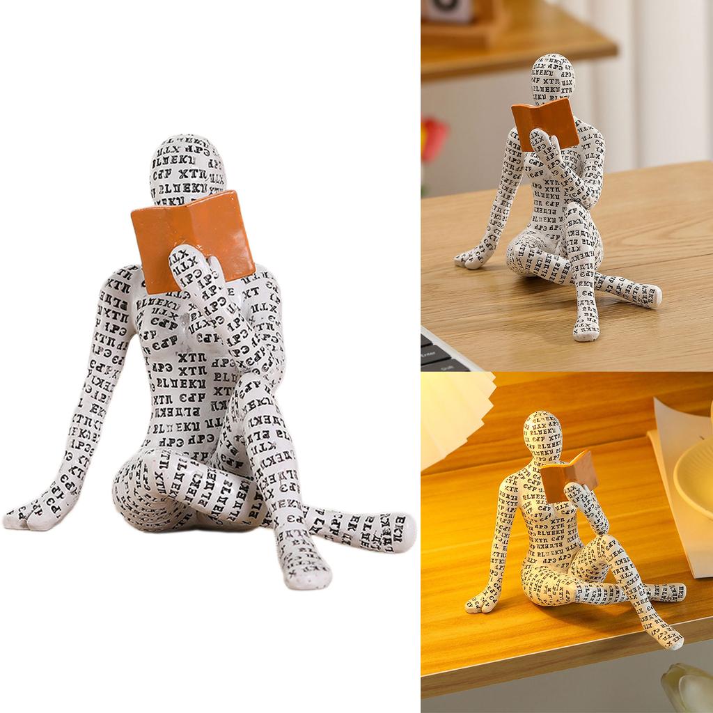 Abstract Figure Statue Modern Decoration Sculptures & Figurines Living Room Ornaments Resin Table Decoration