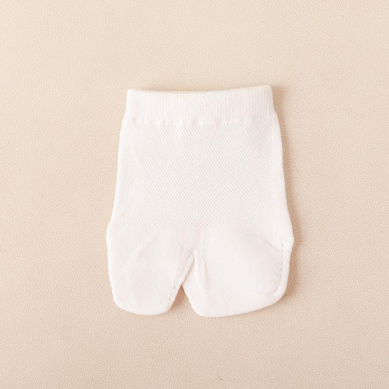 Two-Toed Socks, Invisible Socks, Non-Slip Half-Palm Sandals Socks, Summer Thin Solid-Color Cotton Socks, Children'S Split-Toe Boat Socks, Women