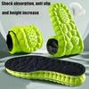 1 Pair of Height Increasing Insoles Men'S Inner Height Increasing Sweat Absorbing Women'S Sports Shock-Absorbing Anti Slip Height Increasing Insoles