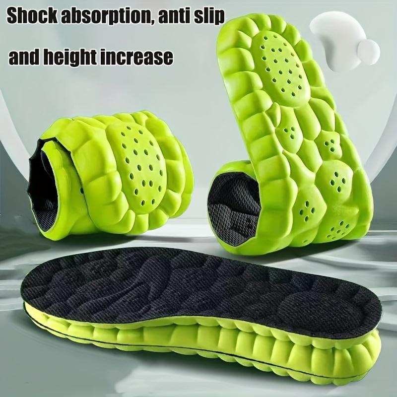 1 Pair of Height Increasing Insoles Men'S Inner Height Increasing Sweat Absorbing Women'S Sports Shock-Absorbing Anti Slip Height Increasing Insoles