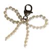 Shoe Charm Detachable Shoe Decorations Fahion Pearls Beaded Bowknot Shoe Charm Pendant Shoe Decorative Accessories