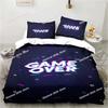 Set Copripiumino Gaming Decorazione Stanza dei Giochi Ragazzi ragazzi Adolescenti Copripiumino Videogioco Set Biancheria da Letto Singolo Let's Play Copripiumino Set da Letto