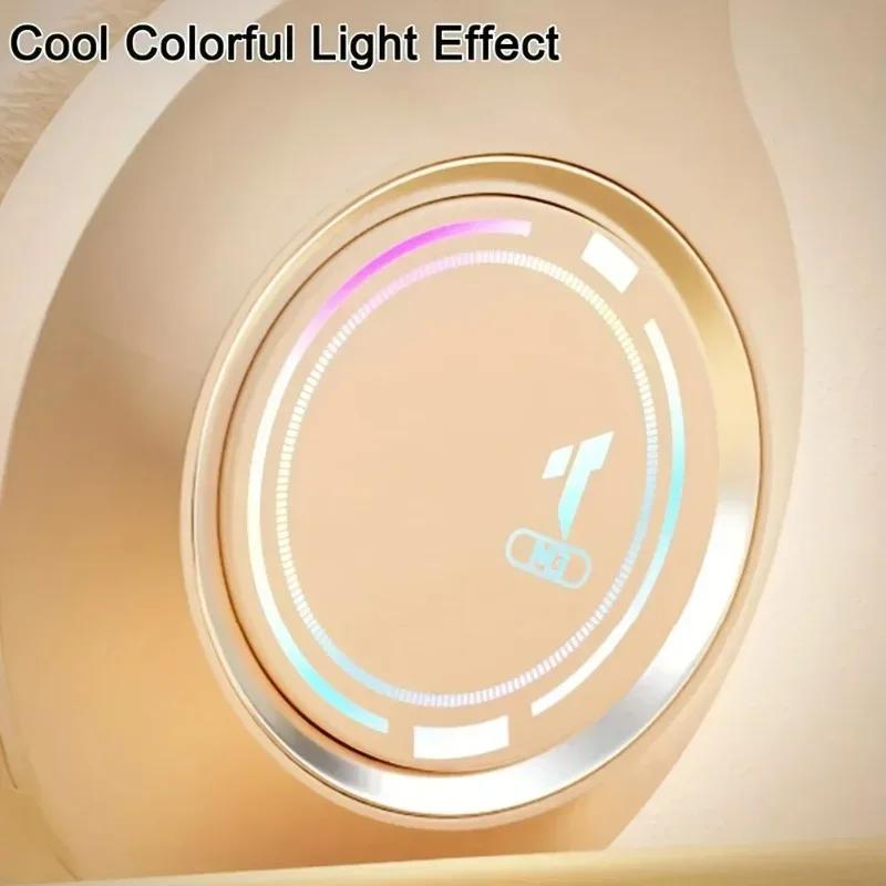 Xiaomi M3 Light-emitting Bluetooth Headset Folding LED Card Wireless Headset TYPE-C Charging Multi-scene Use Game Office