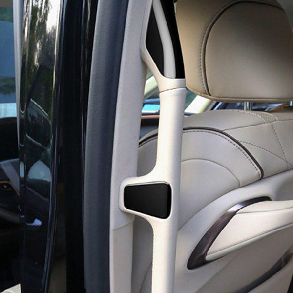 1 Set for Toyota Alphard Vellfire 40 Series - Bright Black, ABS Material
