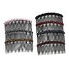 FOMIYES Comb Bridal Hair Clip Comb with Slide Pan Side Bridal Hair Side Hair Comb Clamp 7-Piece Holder, Comb, Comb,