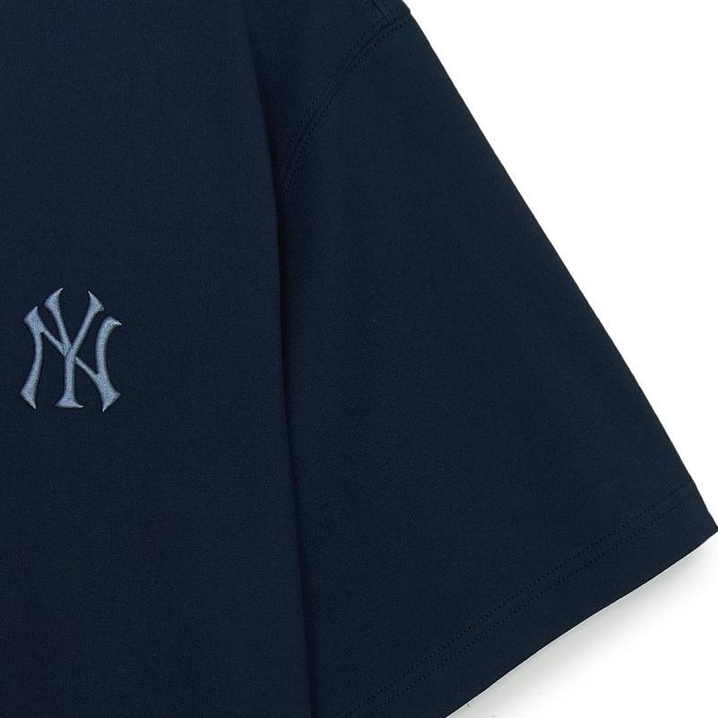 New MLB T Shirts Men's Marine Blue 3ATSM0754-50NYS