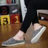 New Trendy Hemp Weaving Men Slippers Summer Outdoor No Heel Casual Shoes Light Comfortable Daily Walking Shoes Home Slipper