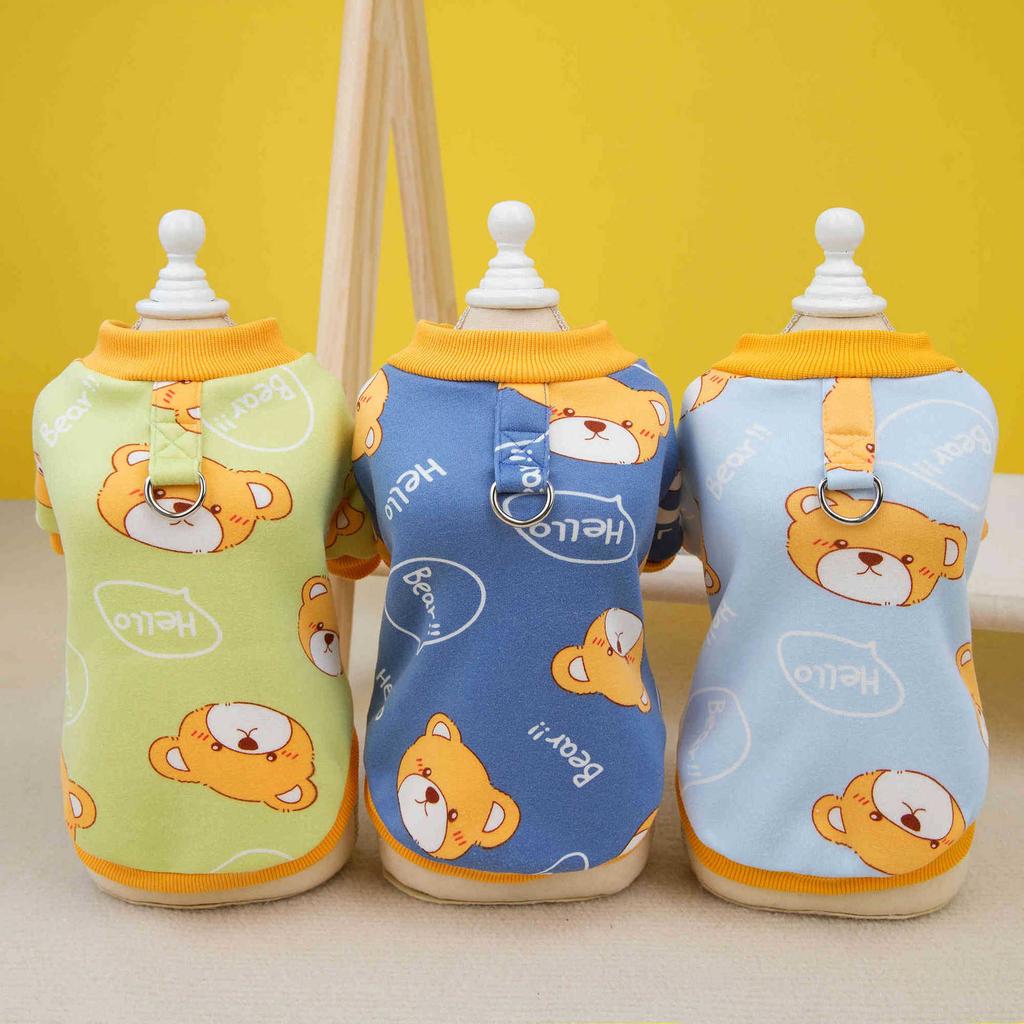 Dog Clothes Teddy Bichon Pomeranian Poodle Small Puppy Autumn Clothing Cat Autumn And Winter Clothing