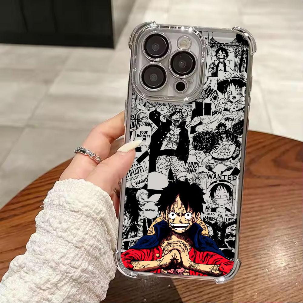 One Piece Luffy Monkey D Weiche Hülle Für iPhone 17 Pro 16 15 14 13 12 11 Pro Max Hülle 17 Plus 17E 16E 17Air Silikon Handyhülle