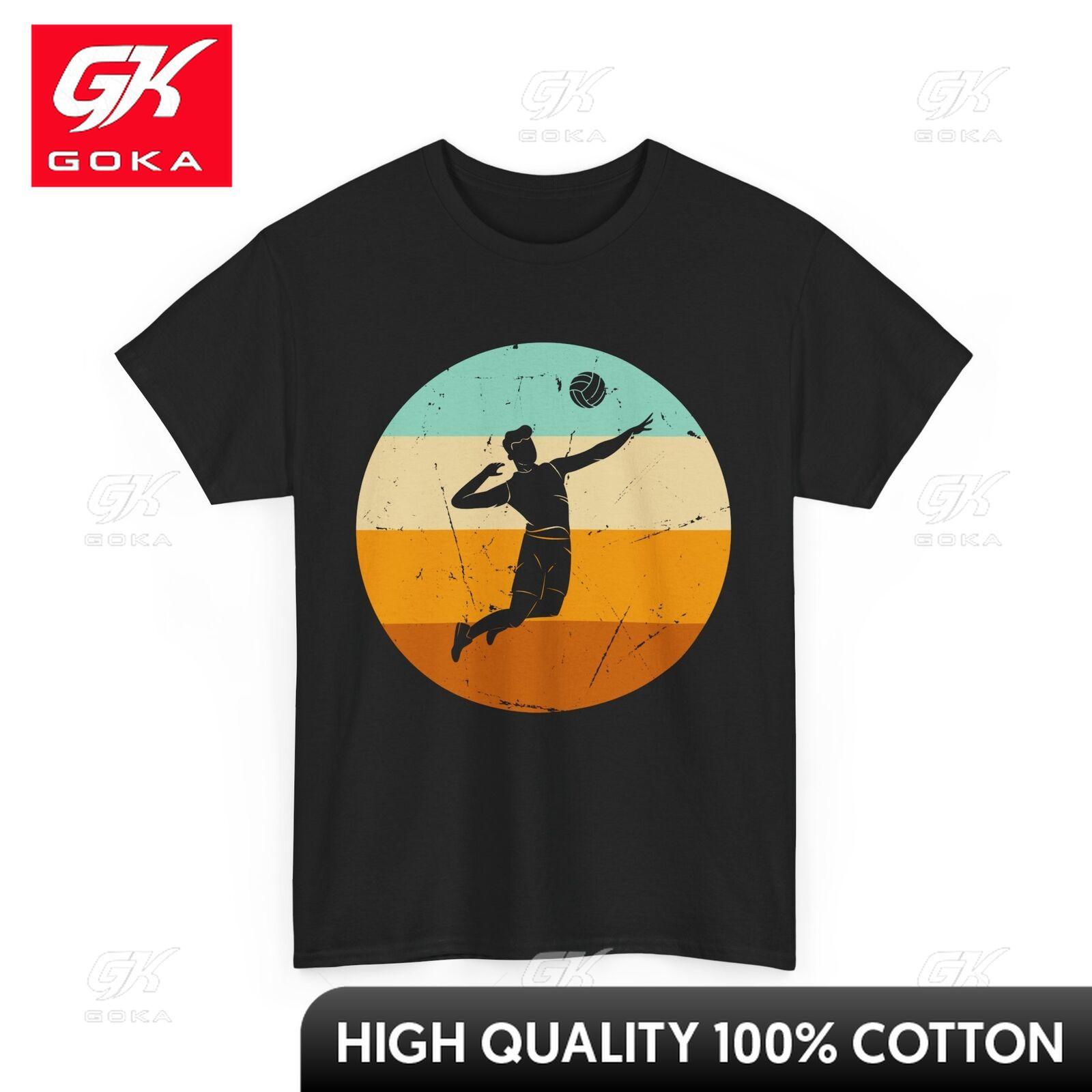 Volleyball Player Tshirt Sports Lovers Volleyball Fans Women Adorable Crew Neck Cotton Fabric Graphic Tee Weekend Outfit S