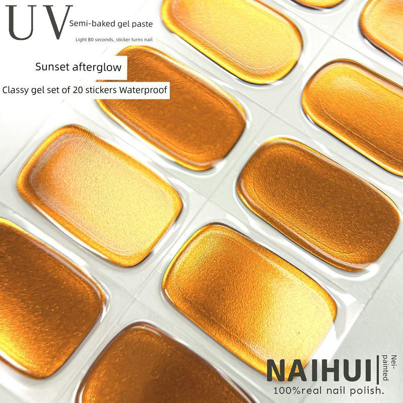 

Цветной УФ Гель Наклейка для Ногтей Второе Поколение Полузапеченные Наклейки для Ногтей Полуотверждаемая Фототерапевтическая Паста Нагревательная Лампа Затвердевающая Аппликация для Ногтей Водонепроницаемая Royal Blue