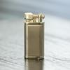 60° Flame Gold-Plated Metal Inflatable Personalized Gift Lighter