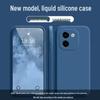 Vivo Y200 Simple Solid Color Silicone Full Coverage Anti-Drop Phone Case