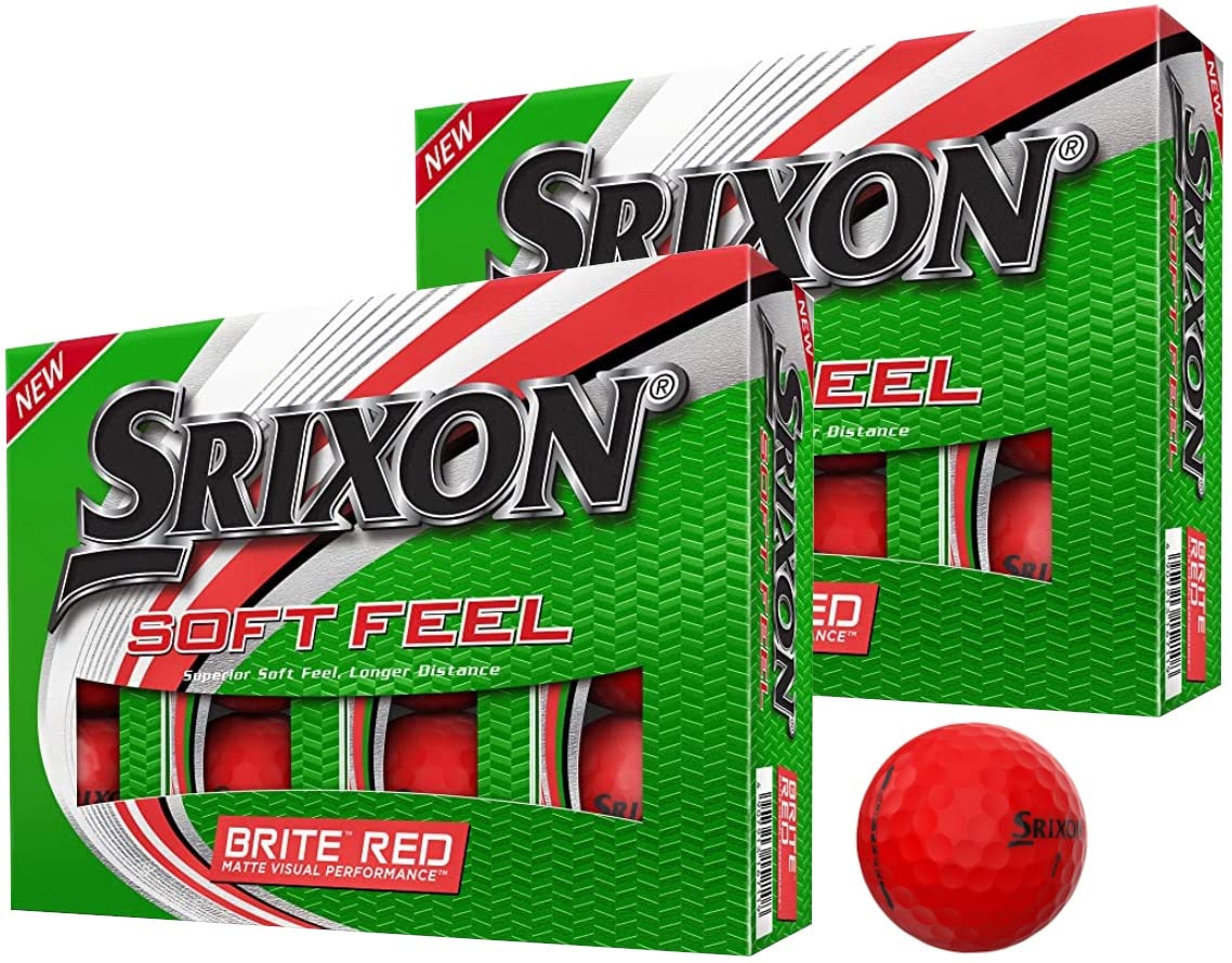 

SRIXON SOFT FEEL with bonus [2 Dozen] (red)