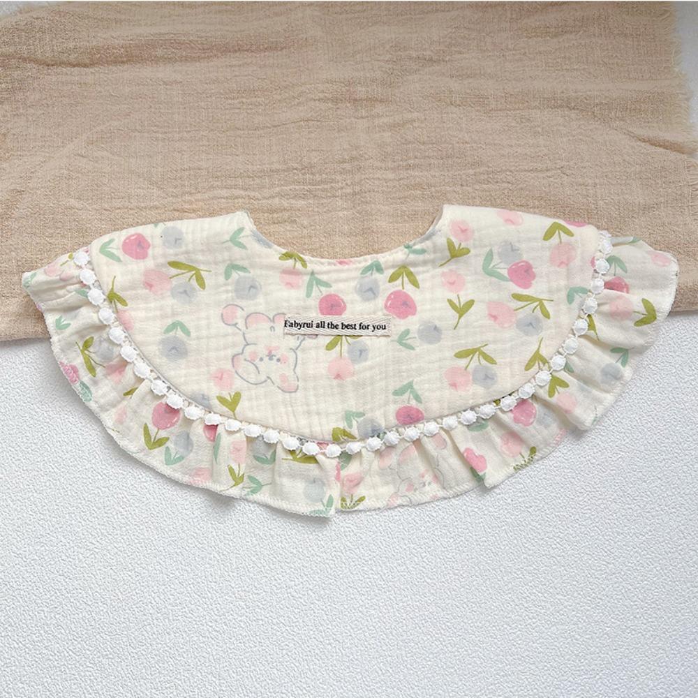 Feeding Baby Cotton Bibs Princess Saliva Towel Cloths Baby Drooling Bibs  Neck Wear Accessories