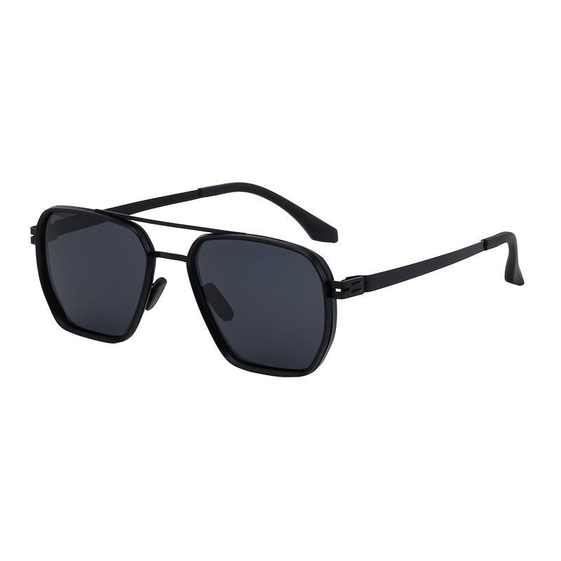 JYL TS Men's Screwless Polarized - Full-Frame Metal Driving Shades MY-ZTT010