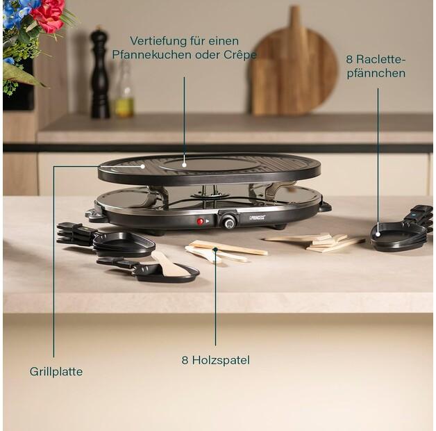 Раклетница Princess 162700 Oval Grill Party (01.162700.01.001)