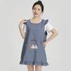 Soft Vest Style Apron Breathable Wide-Shoulder Apron Cartoon Kitchen Apron  Restaurant