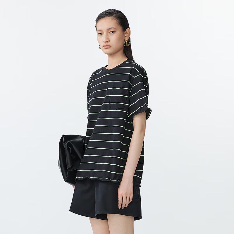 JNBY 25 Summer Round Neck Loose Fit T-shirt