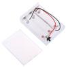 21700 Battery Storage Box Batteries Holder For 3 Cell Storage With Switching Clear For LED Lights And Electronics