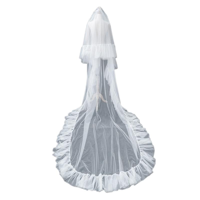 Bachelorette Party Bridal Veil Flouncing Bride To Be Gift Bridal Shower Wedding Hen Night Bridal Veil Bride To Be Gift 1