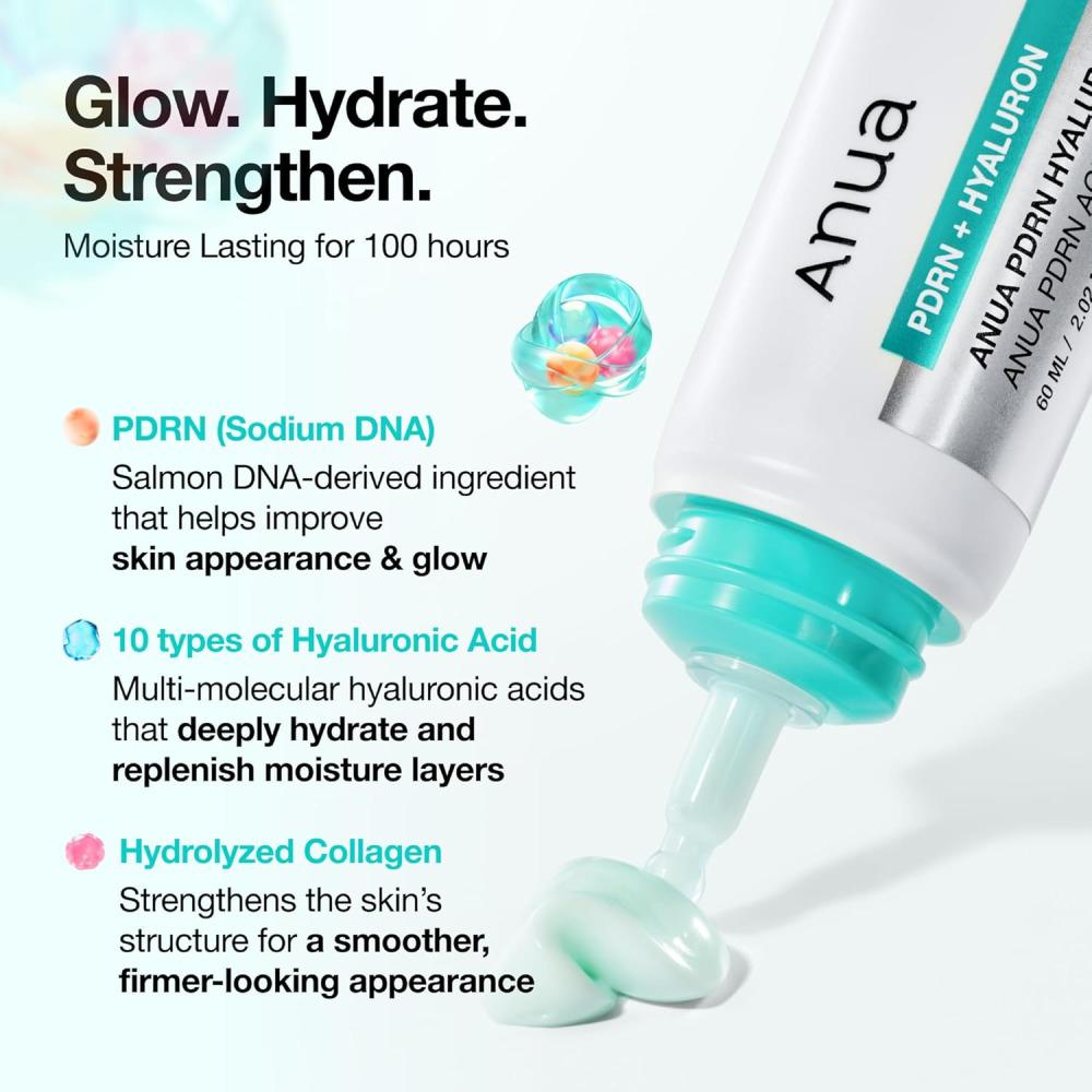 Anua PDRN Hyaluronik Asit 100 Nemlendirici Krem 60ml (2 seçenek)