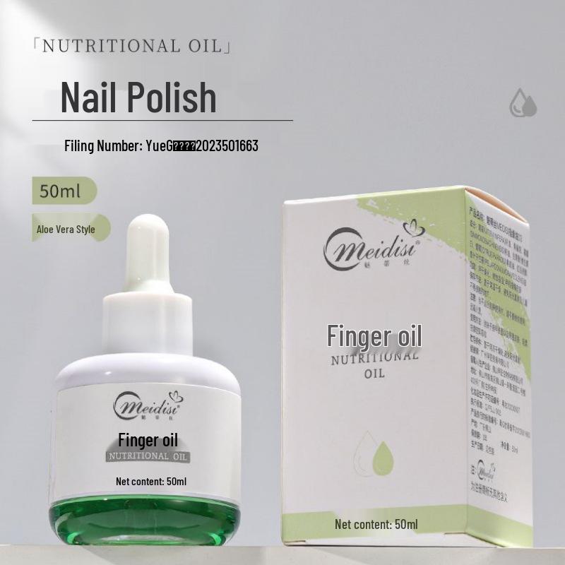 Large Bottle Nail Care Oil - Nourishing Gel for Cuticle Softening and Hangnail Reduction