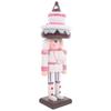 Nutcracker Ornament Cute Festival Decor Wooden Nutcracker Adorn Craft For Indoor Office Party Home Holiday Decoration