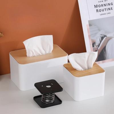 Practical Spring Tissue Box Support Tissue Dispenser Container Spring Holder Durable and High Elasticity Support Lifting Elastic