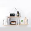 Floating Shelves Wall Mounted Wood Hanging Display Storage Beige S