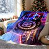 Club Deportivo Guadalajara Pattern Blanket for Home Decoration, Bed, Sofa, Car Travel, Camping, Suitable for All Seasons, Birthday Christmas Gift