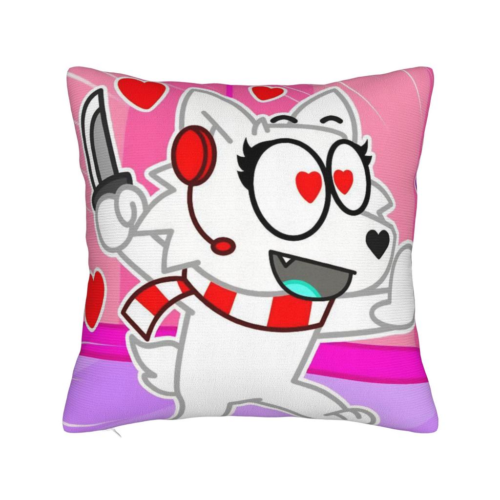 Superdog Tylers Snowi Foxs Square Pillow Covers Bed Car Cute Cartoon Cushion Cover Creative Home Decoration Pillow Cover