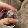 Anello Regolabile da Donna in Tormalina Arcobaleno - Stile Dolce & Piccante