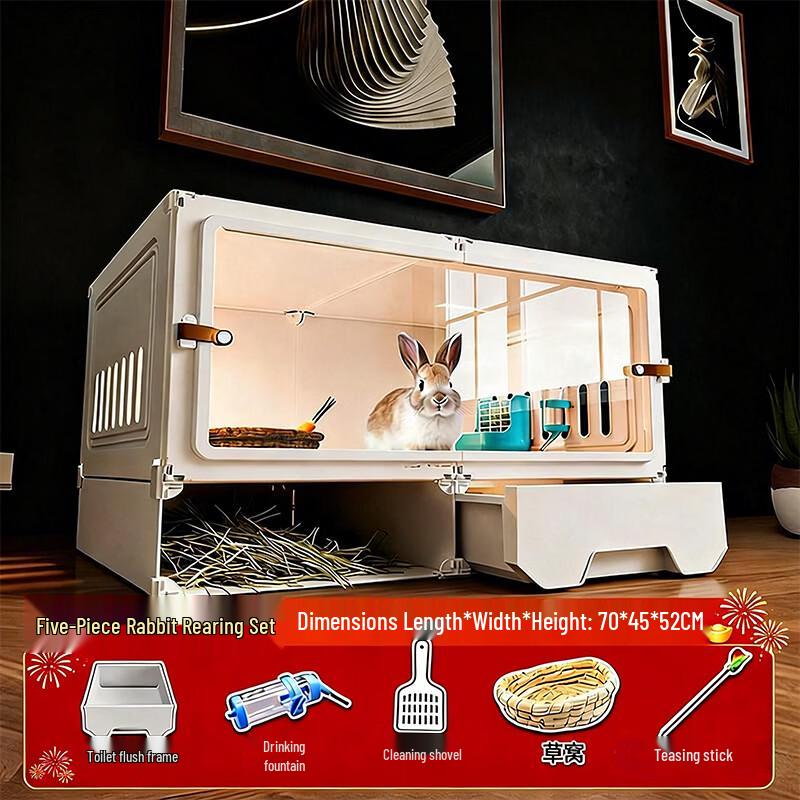 Kosi Panoramic Indoor Rabbit Cage