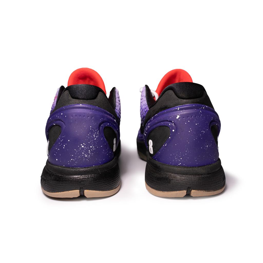Nike Zoom Kobe 6 Basketball Shoes Unisex Low Top Black/Purple/Pink FQ3546-001(Team258-)