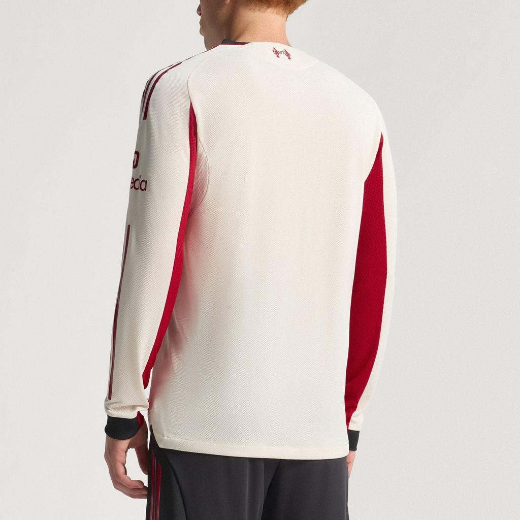 Adidas Free Shipping with adiClub Liverpool Fc 25/26 Long Sleeve Away Authentic Jersey JV6446