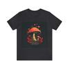 Orange Mushroom Medley Black T-Shirt (2023) Unisex Jersey Short Sleeve Tee