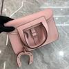 2026 Nuova Borsa da Donna Mini a Forma di Ferro di Cavallo 21,28 cm in Pelle Fibbia Dorata Argento Portatile a Tracolla