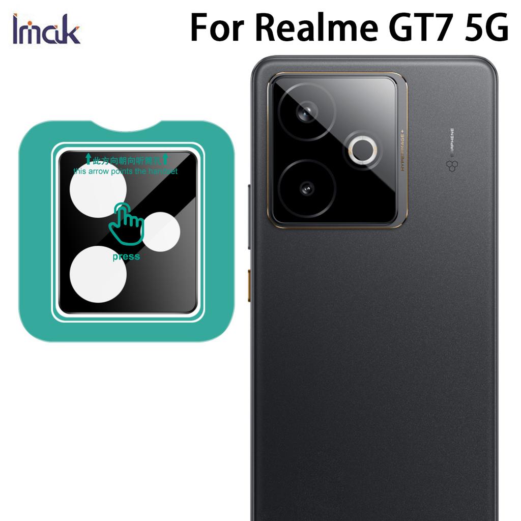 For Realme GT7 5G China Glass IMAK High Definition Glass Lens Film Black Version