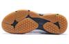 Li Ning Racetrack Encounter Textile, Synthetic Leather Slip Resistant Abrasion Resistant Low top Badminton Shoes Men's AYTQ033-4