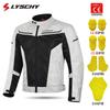 Mens Summer Motorcycle Riding Jacket Breathable Mesh Protective Gear Biker