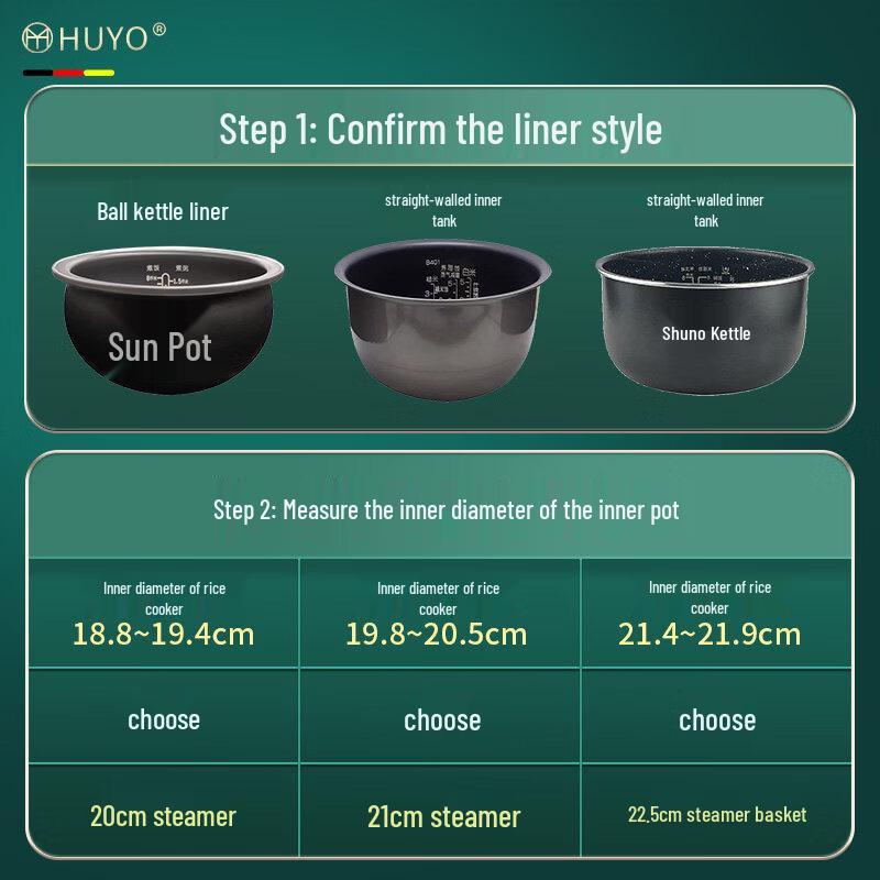 ZISIZ Корзина-пароварка для рисоварки из нержавеющей стали 316L