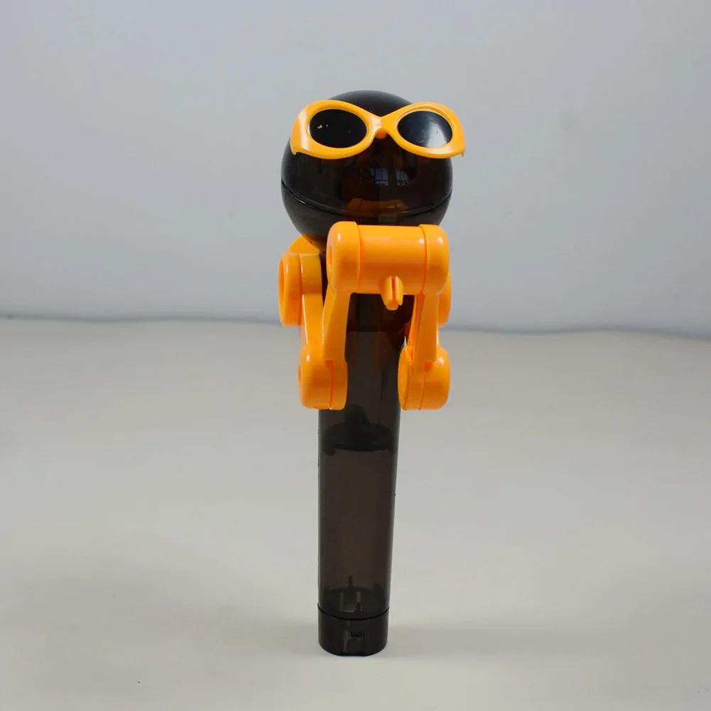 1pc Creative Lollipop Robot Holder Dinosaur Eat Lollipop Pop Ups Case Candy Storage Cool Toy Party Favors Gifts for Kids