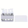 Juego de 4 Botellas de Viaje de 50 ml Combinación Champú Gel de Ducha Jabón de Manos Loción Spray Botella Vacía Accesorios para Kit de Viaje