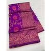 Silk Saree from the ALMAARI Store Is Adorned with Beautiful Zari Work In Form of Traditional Motifs.