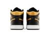Jordan 1 Mid Black Metallic Gold