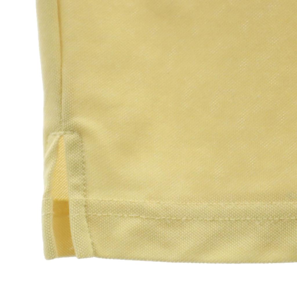 EDDIE BAUER Kurzarm Skipper Farbe Polohemd M Gelb Outdoor Herren Gebraucht