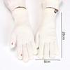 Casual Long Knitted Gloves Touchscreen Solid Color Winter Gloves Warm Mittens Outdoor Riding