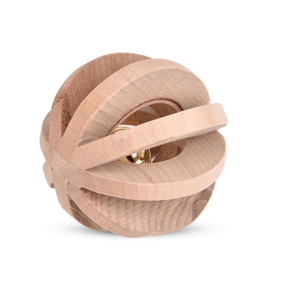 Pet Dogs Cats Teether Teething Interactive Chew Toy with Ringing Bell